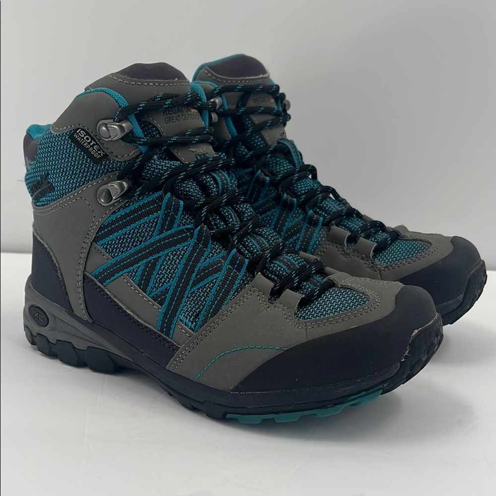 Regatta Samaris Mid Hiking Boots Trail Walking Outdoor Ankle Hightop Waterproof